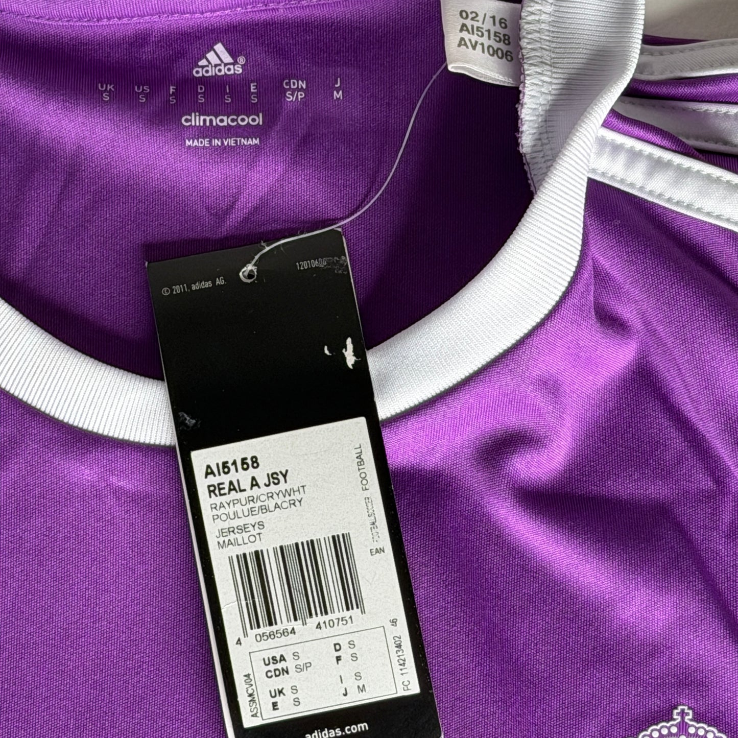 2016-17 Real Madrid Away (S)
