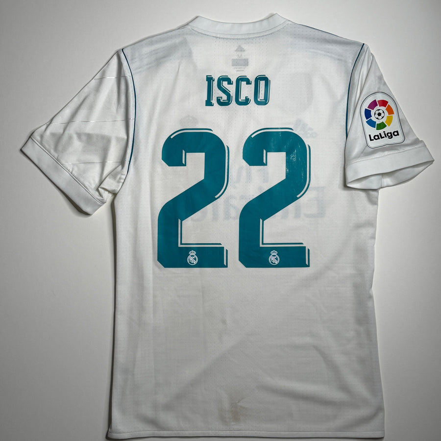 2017-18 Real Madrid Home Player Version - Isco #22 (M)