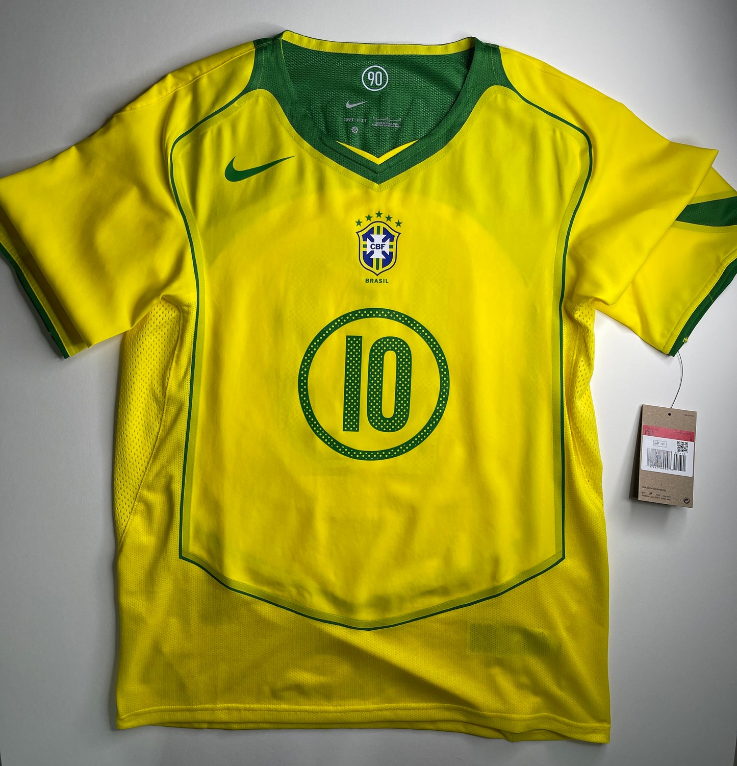 2004 Brazil Ronaldinho Total 90 (Official Reissue)