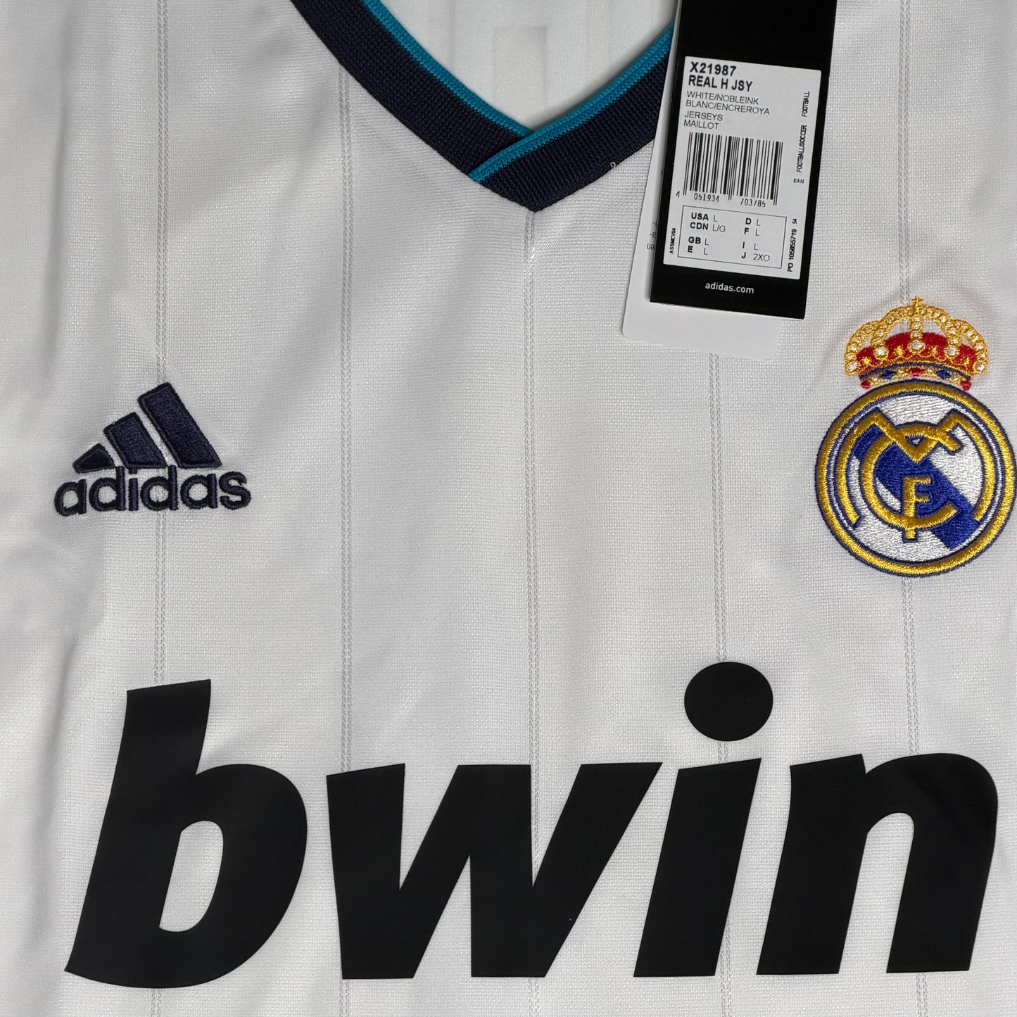 2012-13 Real Madrid Home - Ronaldo #7 (L)