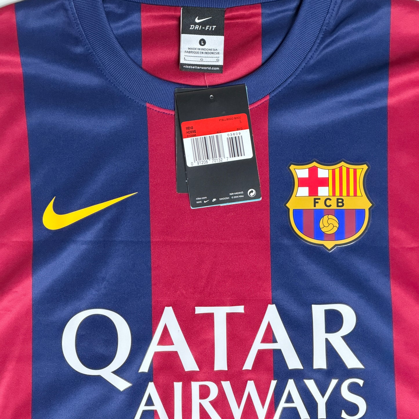 2014-15 Barcelona Home Commercial Version (L)