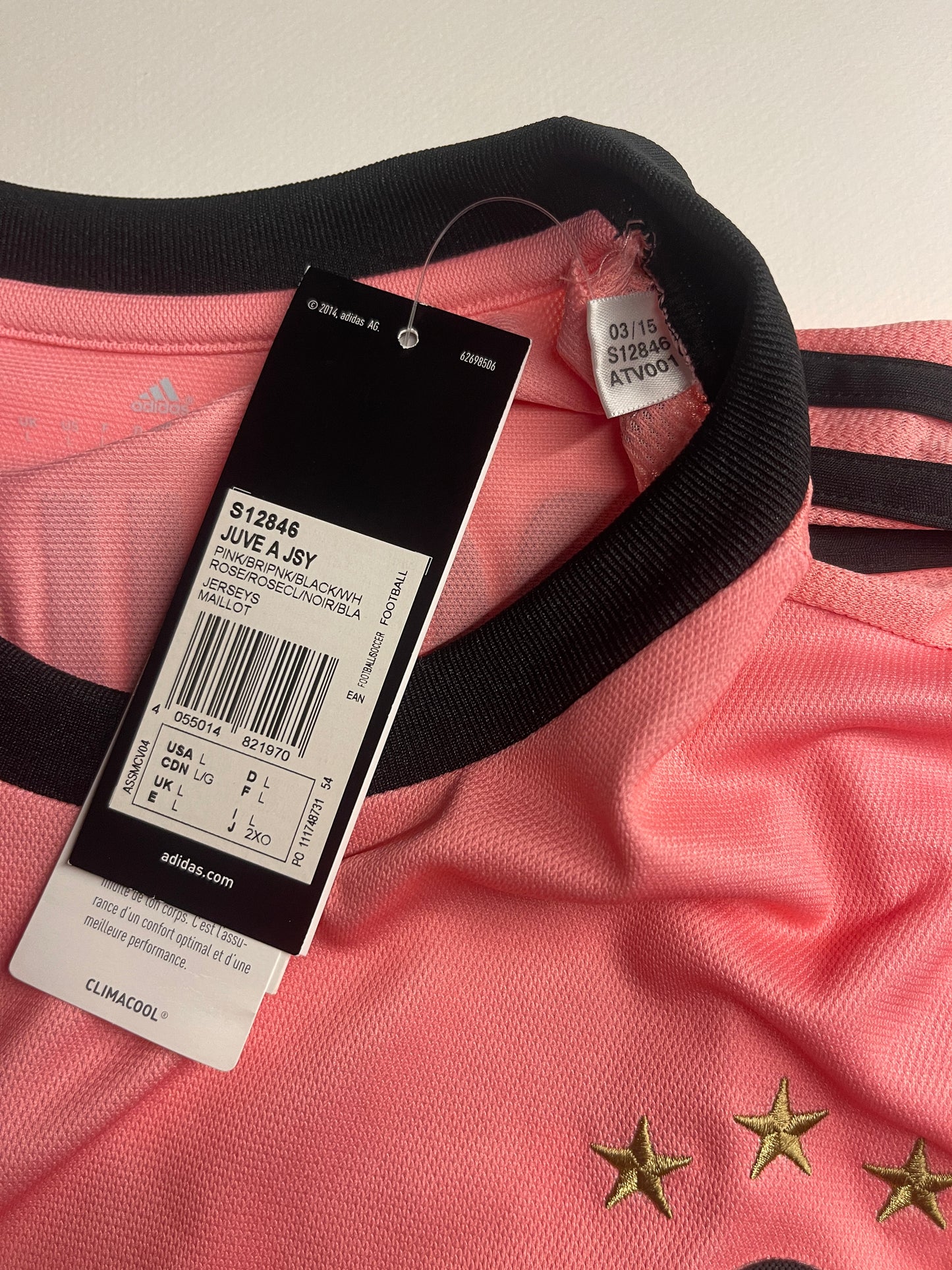 2015-16 Juventus Away - Bonucci #19 (L)