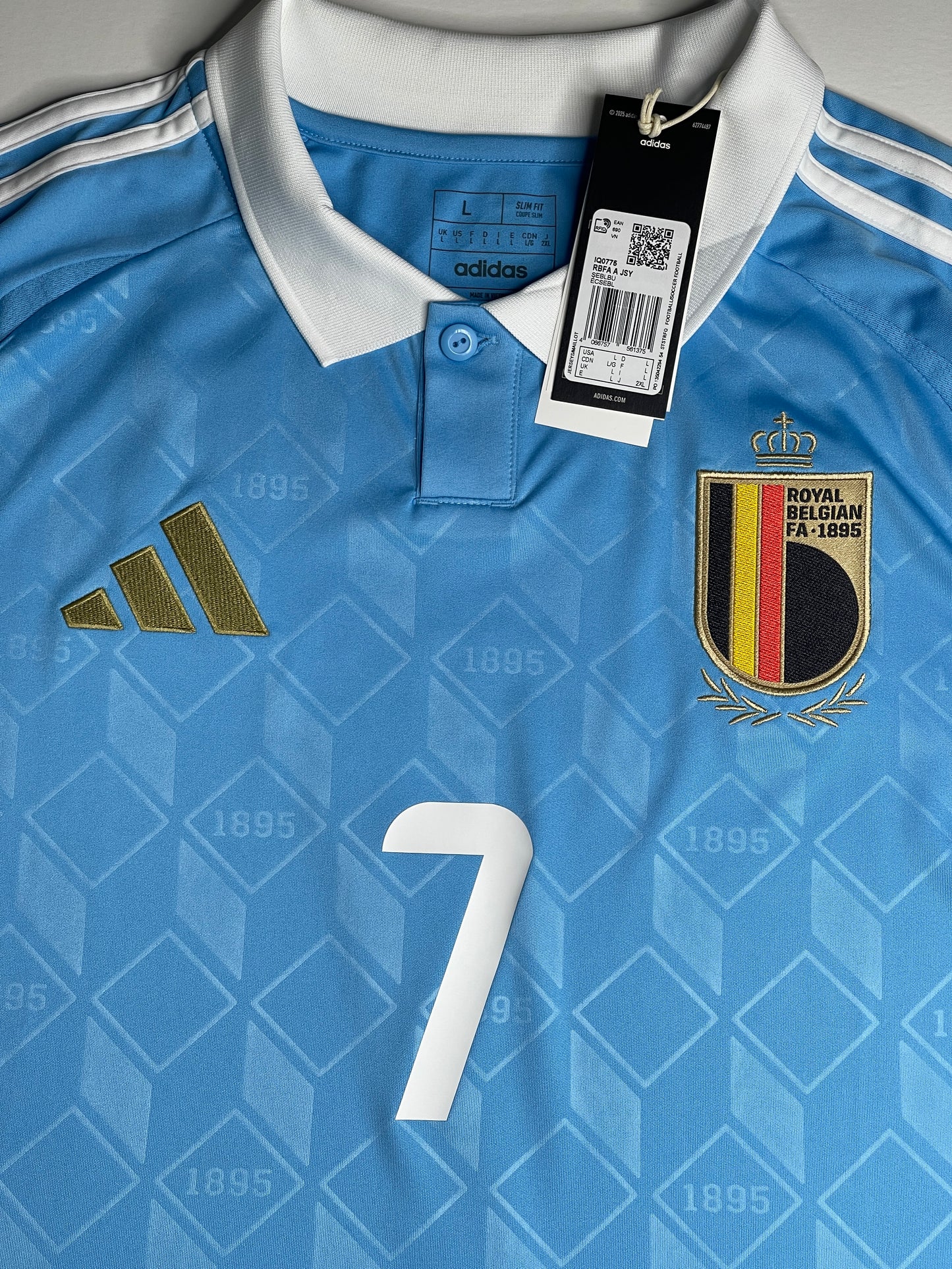 2024-25 Belgium Away - De Bruyne #7 (L)