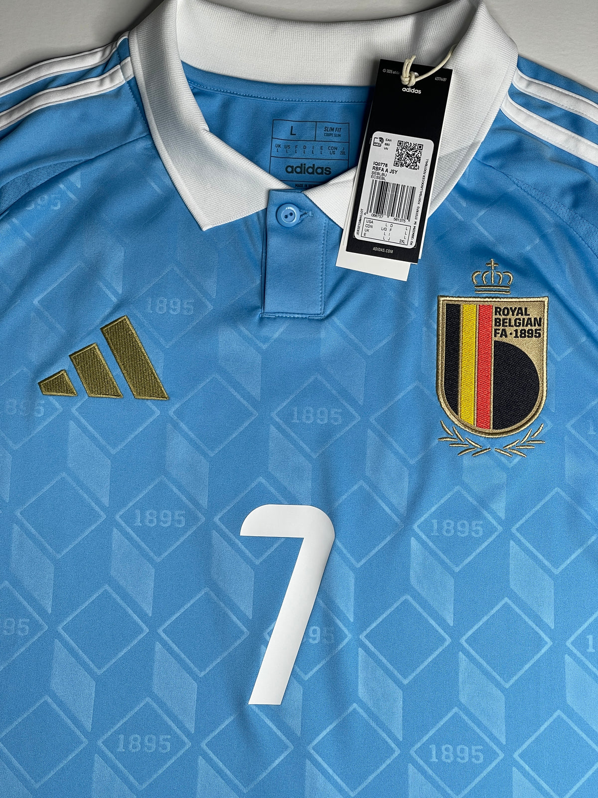 2024-25 Belgium Away - De Bruyne #7 (L)