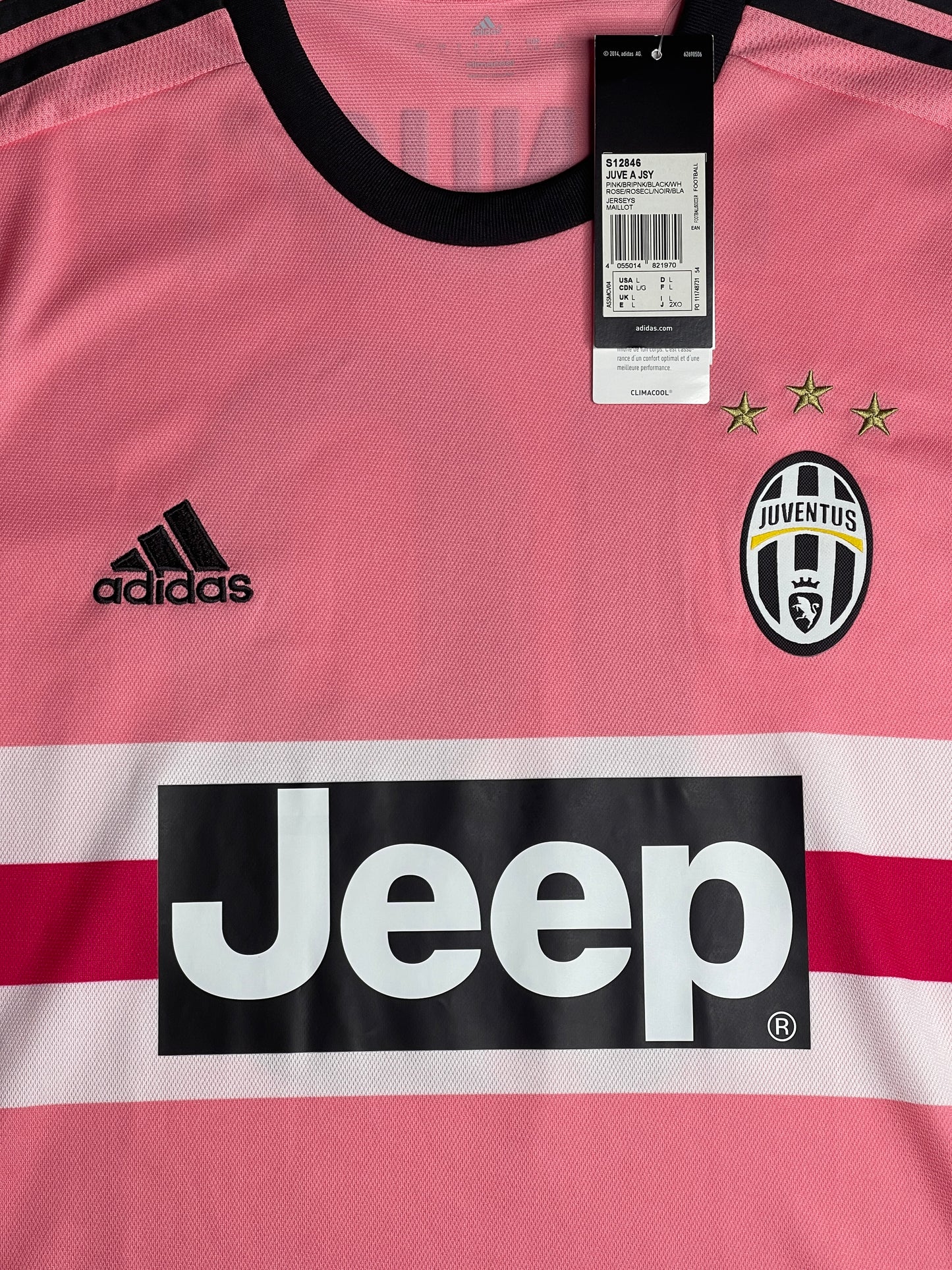 2015-16 Juventus Away - Bonucci #19 (L)