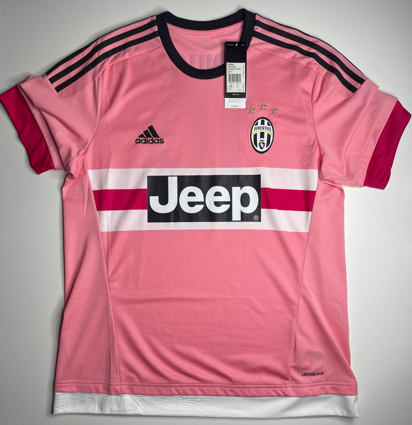 2015-16 Juventus Away - Bonucci #19 (L)