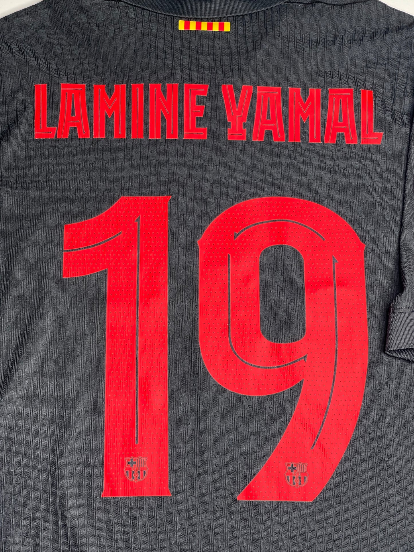 2024-25 Barcelona Away  Player Version - Lamine Yamal #19 (L)