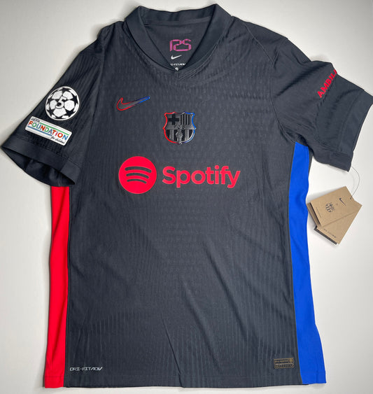 2024-25 Barcelona Away  Player Version - Lamine Yamal #19 (L)