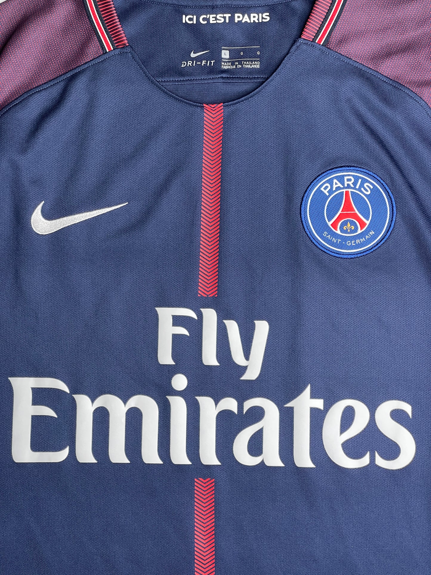 2017-18 PSG Home - Neymar #10 (L)