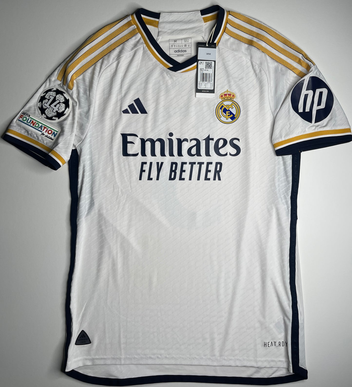 2023-24 Real Madrid Home Player Version - Bellingham #5 (M)