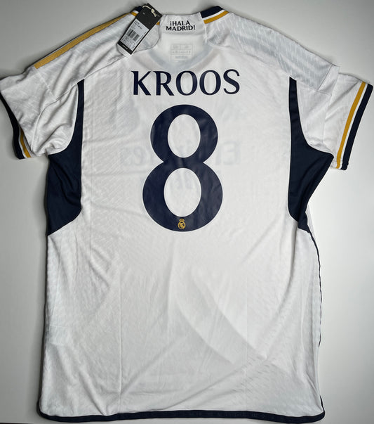 2023-24 Real Madrid Home Player Version - Kroos #8 (XL)