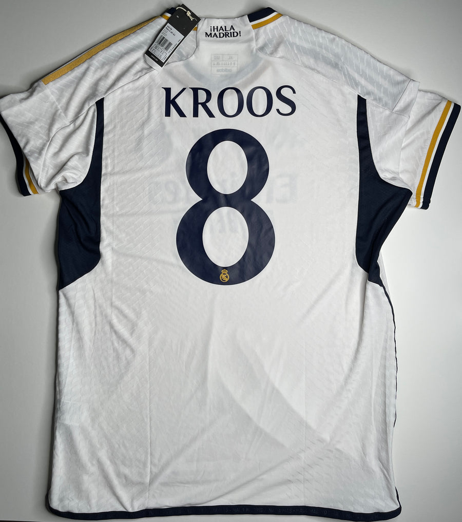 2023-24 Real Madrid Home Player Version - Kroos #8 (XL)