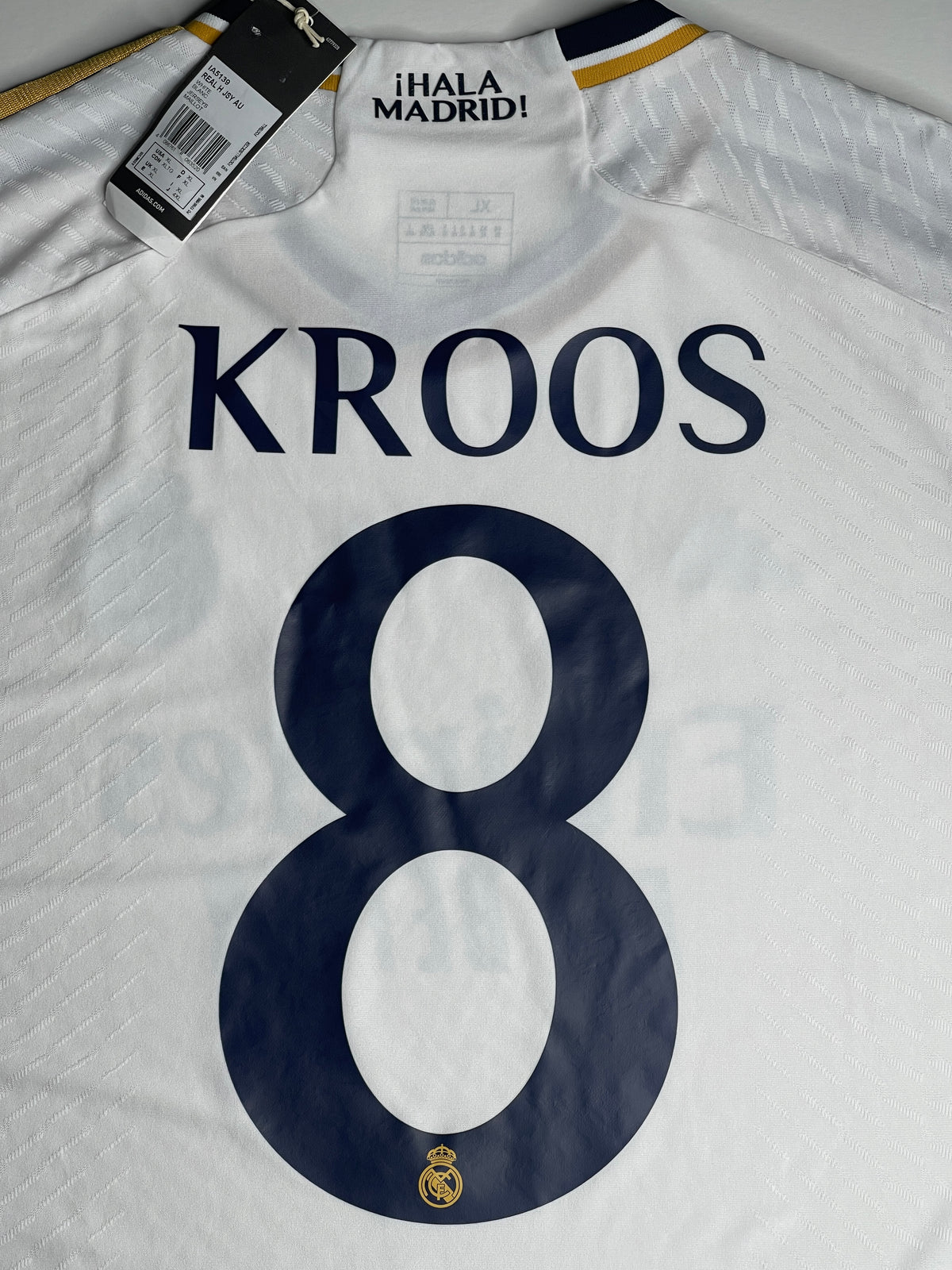2023-24 Real Madrid Home Player Version - Kroos #8 (XL)
